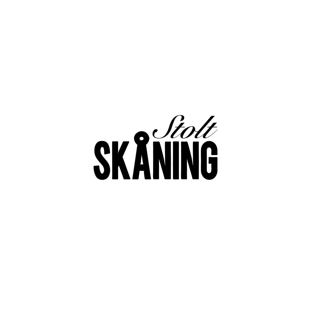 Stolt Skåning - Sticker