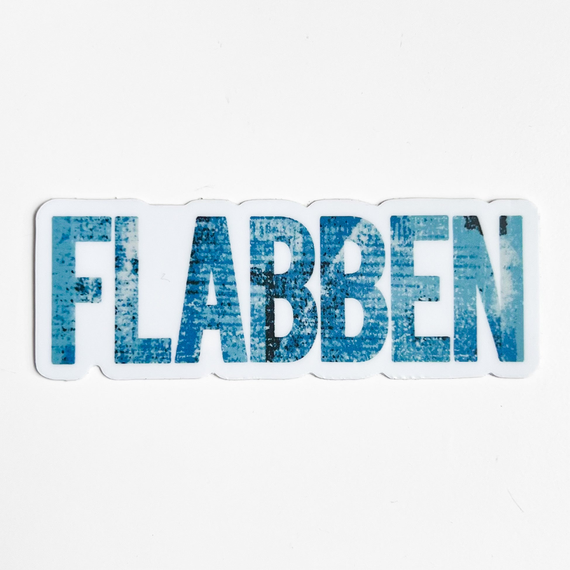 Skånska language sticker by Nyssa featuring the phrase "Säg det på Skånska" in colorful design.