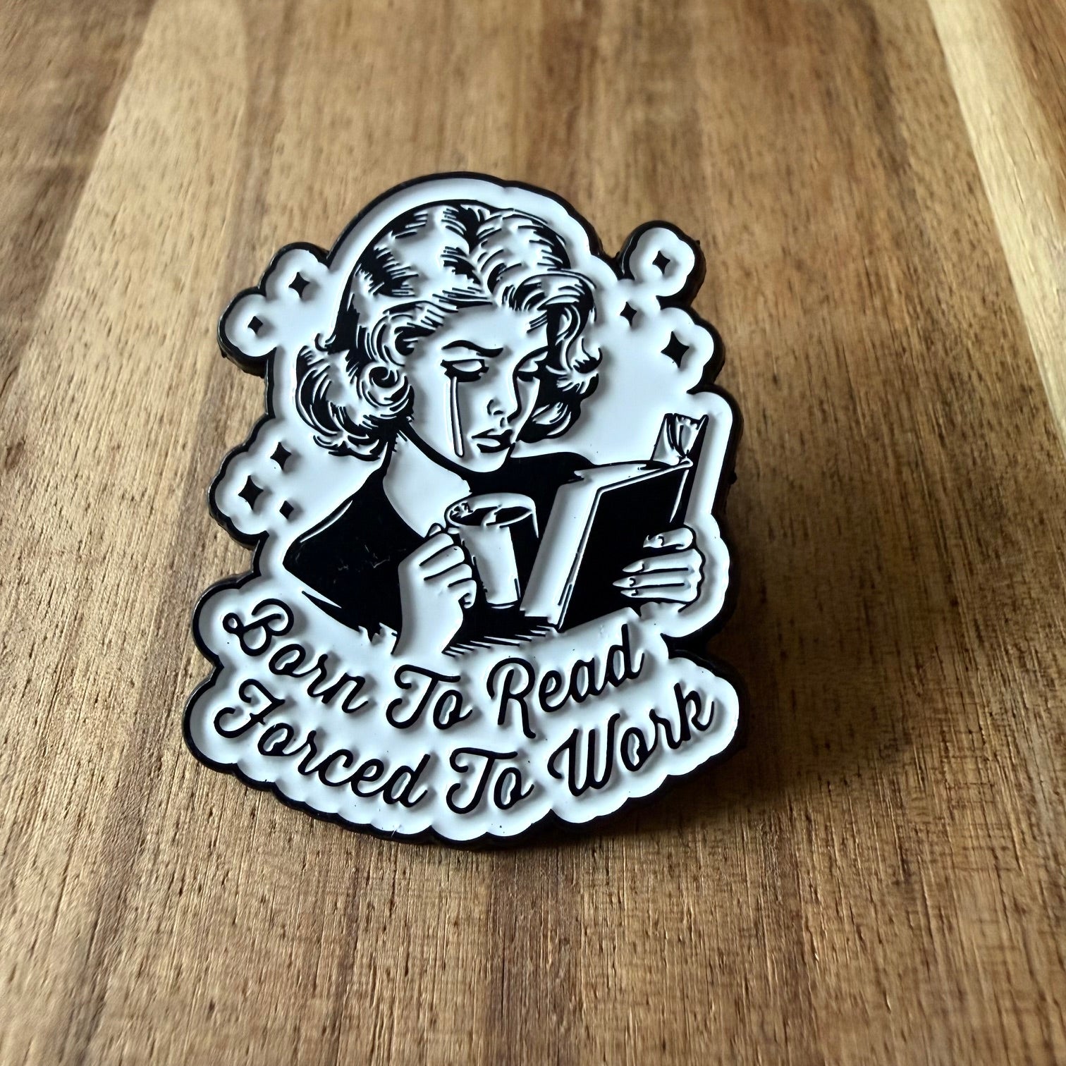 Born To Read - Pin