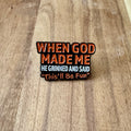 When God - Pin