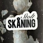 Stolt Skåning - Sticker