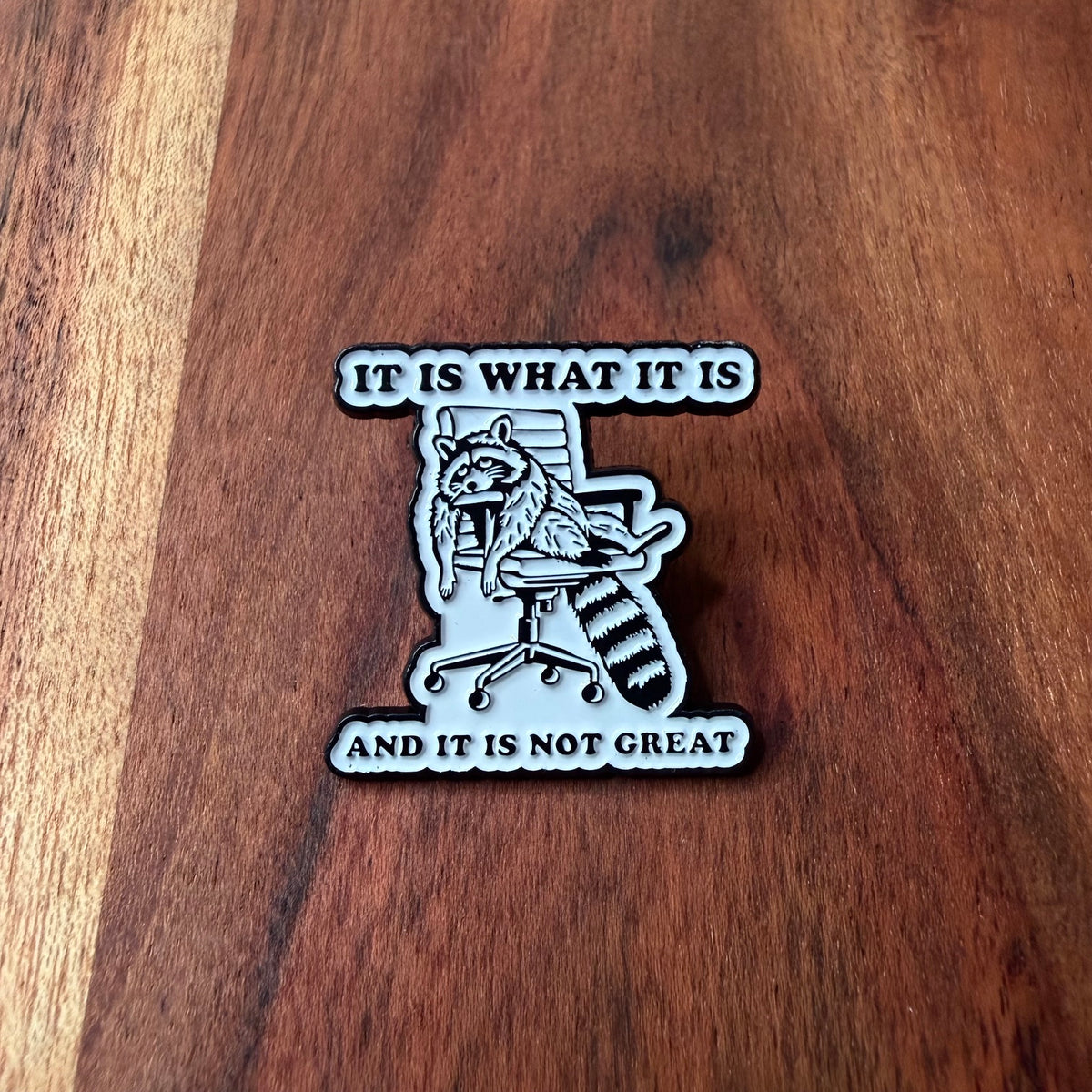 It is what it is - Pin