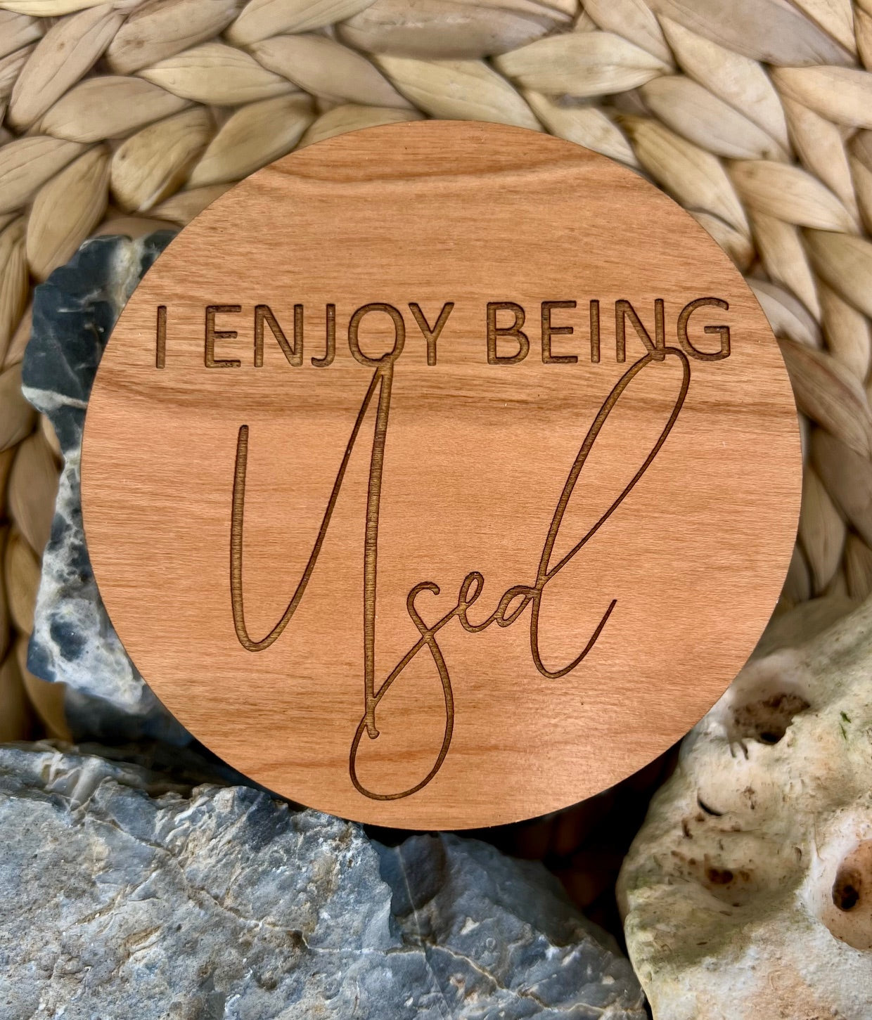 Glasunderlägg - Enjoy