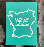 Nyssa Skåne postcard featuring scenic views of Ålahue, showcasing regional landscape and local scenery in vivid detail.